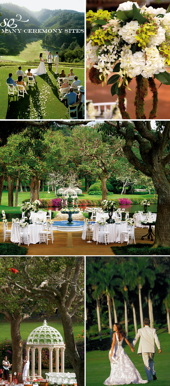 Four Seasons Lanai lodge weddings