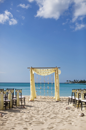 beach wedding arches