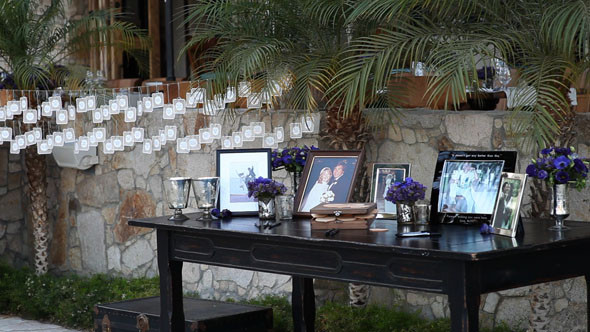 escort cards table
