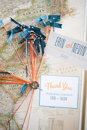 map place cards