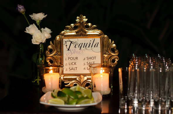 wedding tequila tasting