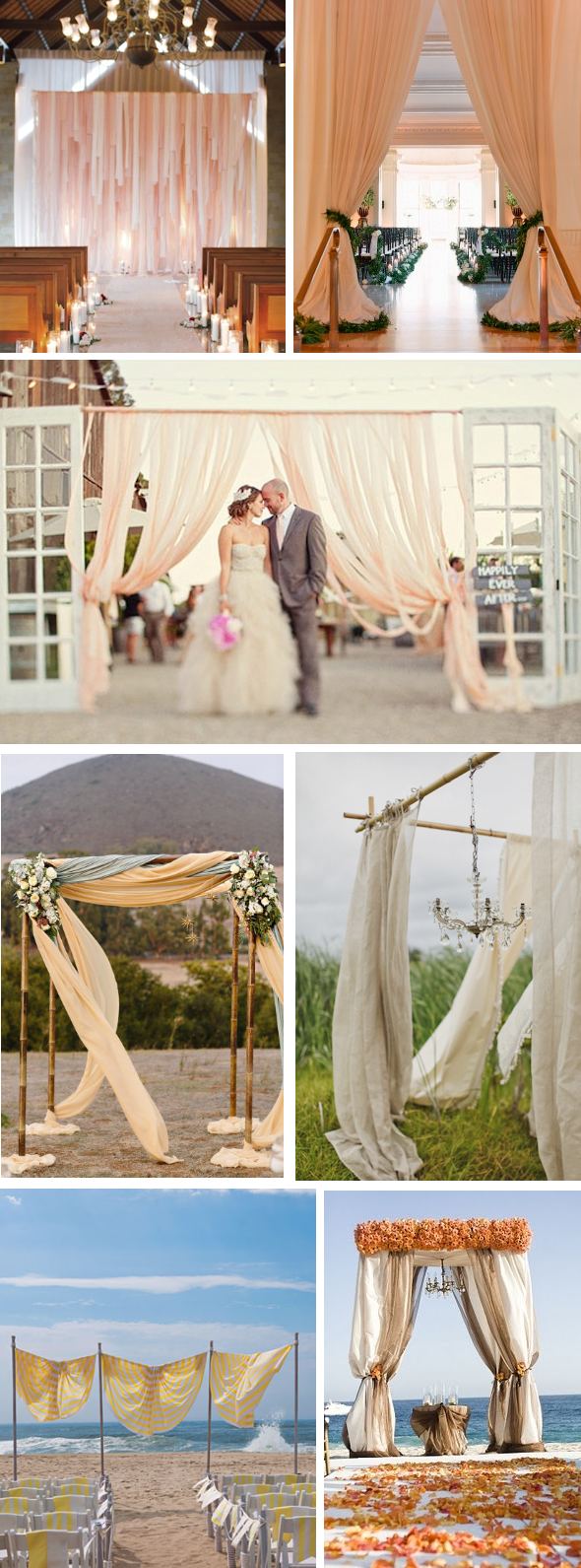 wedding ceremony arches