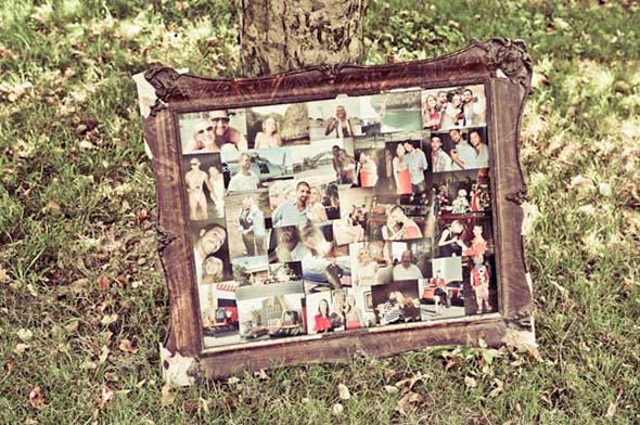 wedding photo collage