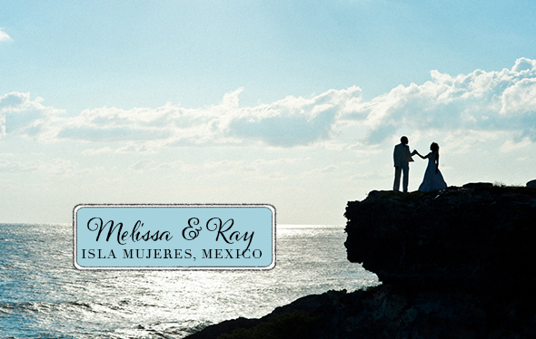 Beautiful Beach Wedding On Isla Mujeres Mexico The Destination