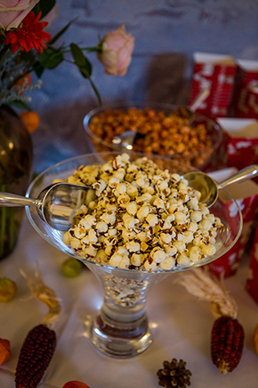 popcorn at weddings