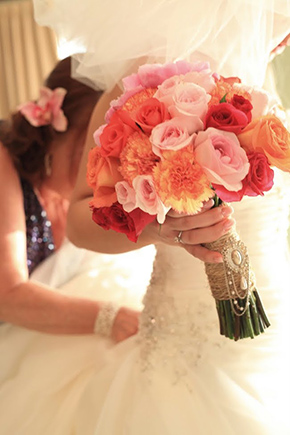 tropical bridal bouquet