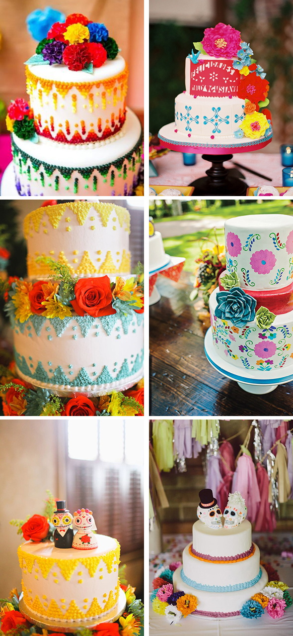 Mexican Wedding Cake Ideas - The Destination Wedding Blog - Jet Fete by ...