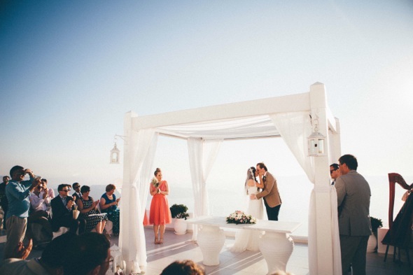 Santorini destination wedding photographers