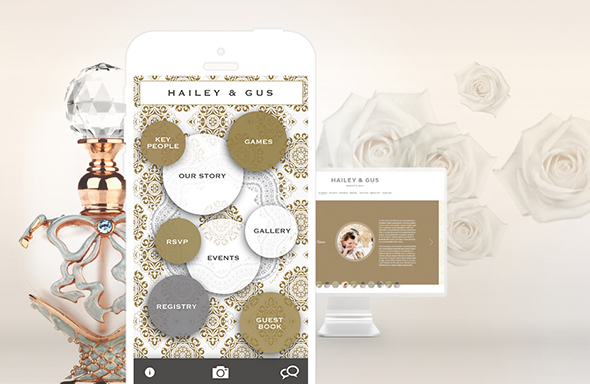 build a wedding website