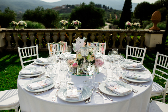 outdoor tuscany wedding