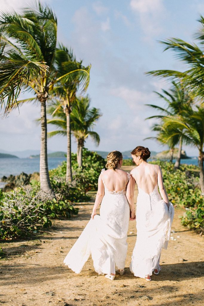 An Elegant Same Sex Destination Wedding On St Thomas The Destination