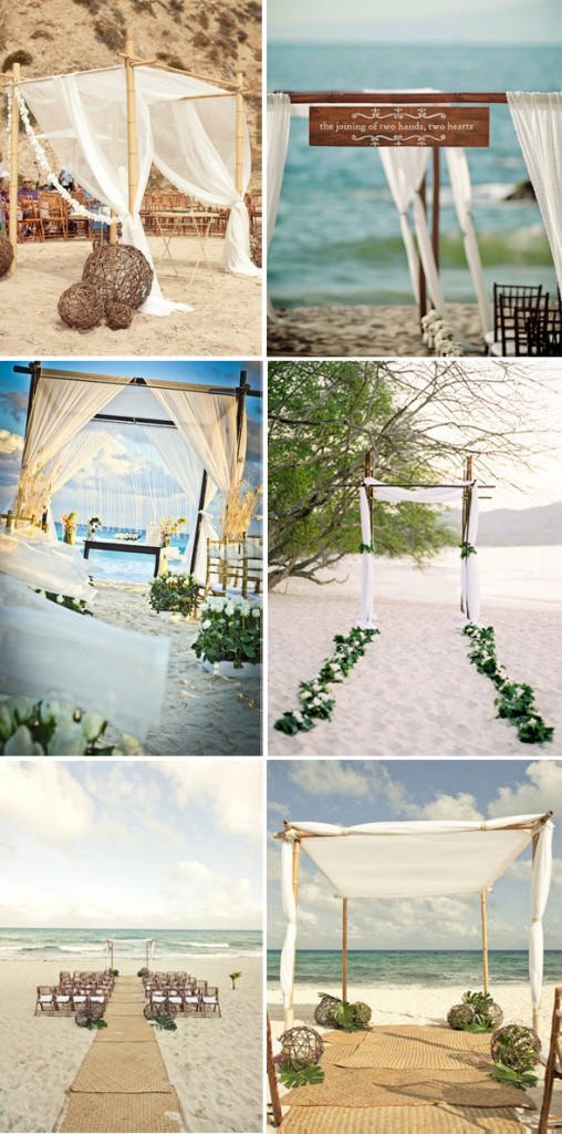 Beach Wedding Ceremonies - The Destination Wedding Blog - Jet Fete by ...