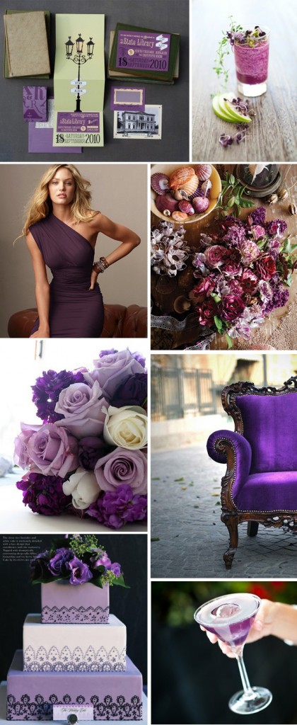 Purple Wedding Ideas - The Destination Wedding Blog - Jet Fete by ...