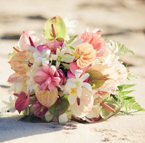 Tropical Bridal Bouquets - The Destination Wedding Blog - Jet Fete by ...
